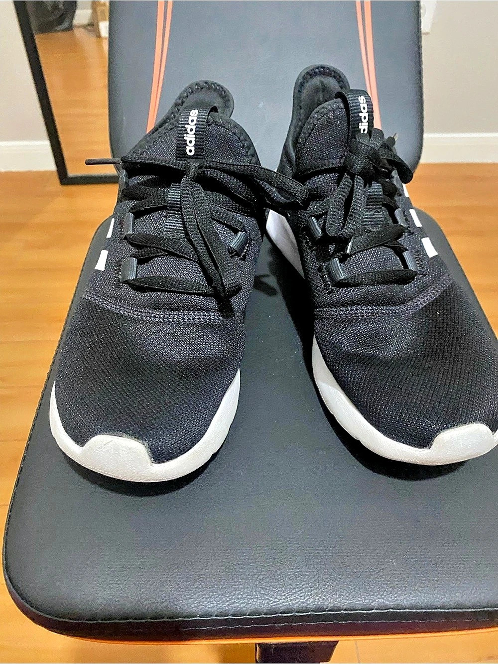 adidas Cloudfoam Pure 2.0 Women's Black & White US 7½ Sneakers